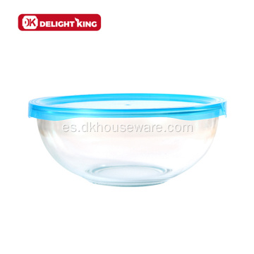 5pcs Borosilicate Cristal de vidrio mezclado tazón ramen tazón de sopa